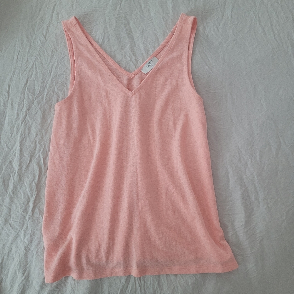 Womens Loft Size Small Petite V Neck Tank top